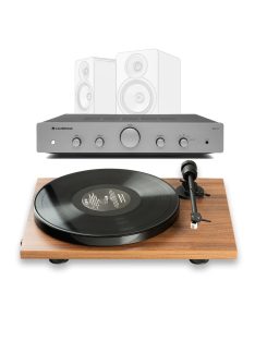   Pro-Ject E1 Phono + Cambridge Audio AX A25 - lemezjátszó és sztereó erősítő /dió/