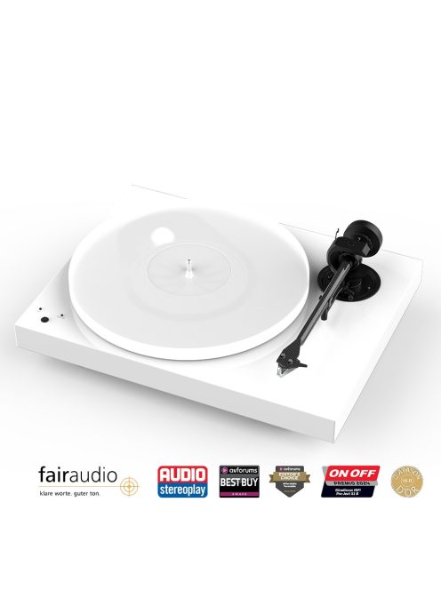 Pro-Ject X1 B - audiofil lemezjátszó - Pick it Pro B hangszedővel /Lakk fehér/