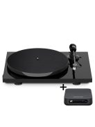 Pro-Ject E1 lemezjátszó + Sennheiser Bluetooth adó /fekete/
