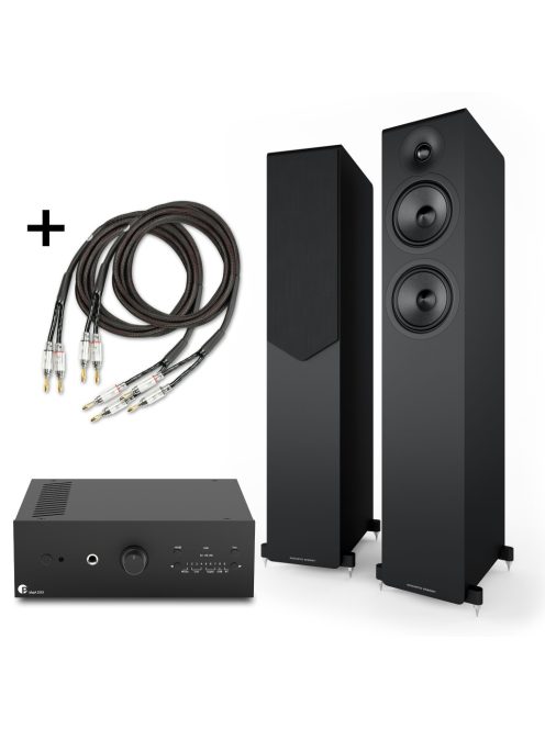 Pro-Ject MaiA DS3 /fekete/ + Acoustic Energy AE309.2 /fekete/ + Pro-Ject Connect it LS S