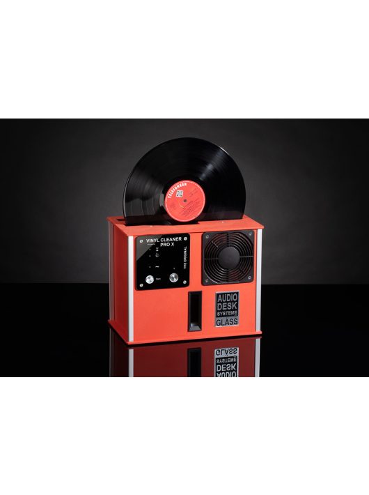 AUDIO DESK SYSTEME VINYL CLEANER PRO X ultrahangos lemezmosó készülék piros