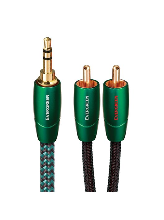 AudioQuest Evergreen 3,5mm Jack - RCA kábel 0,6 méter