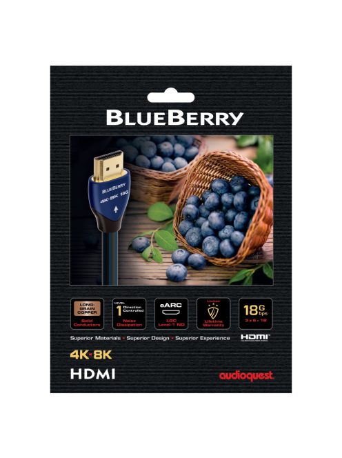 AudioQuest Blueberry HDMI 1,5 méter (18 Gbps)