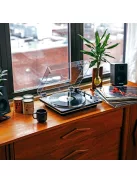 Audio-Technica LP70XBTBS - automata lemezjátszó szíjhajtással és Bluetooth kapcsolattal /fekete-ezüst/