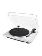 Audio-Technica LP70XBT - automata lemezjátszó szíjhatással és Bluetooth kapcsolattal /fehér-ezüst/