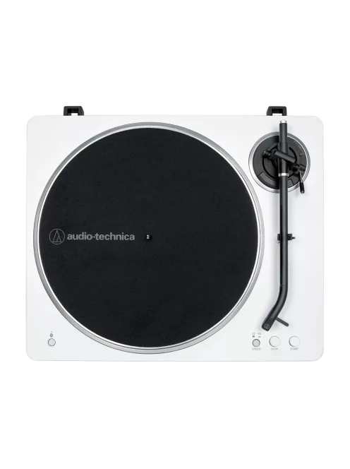 Audio-Technica LP70XBT - automata lemezjátszó szíjhajtással és Bluetooth kapcsolattal /fehér-ezüst/