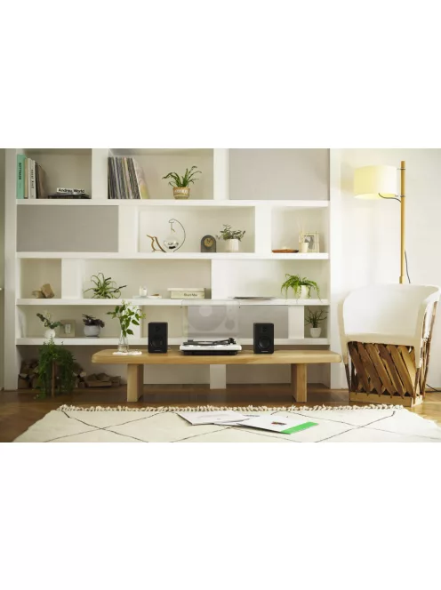 Audio-Technica LP70XBT - automata lemezjátszó szíjhajtással és Bluetooth kapcsolattal /fehér-ezüst/