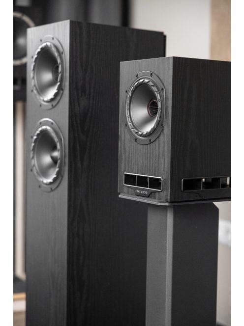 Fyne Audio F5E hangfalpár - polcra, állványra /fekete/