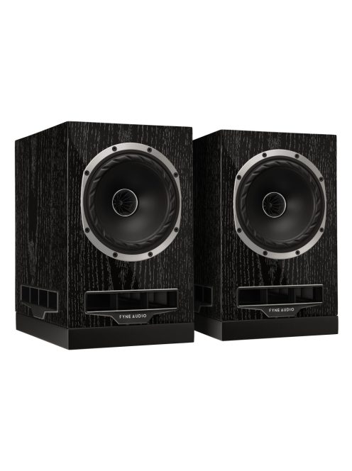 Fyne Audio F500S hangfalpár - polcra, állványra /fekete tölgy/