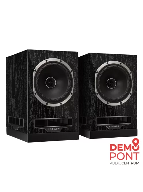 Fyne Audio F500S hangfalpár - polcra, állványra /fekete tölgy/