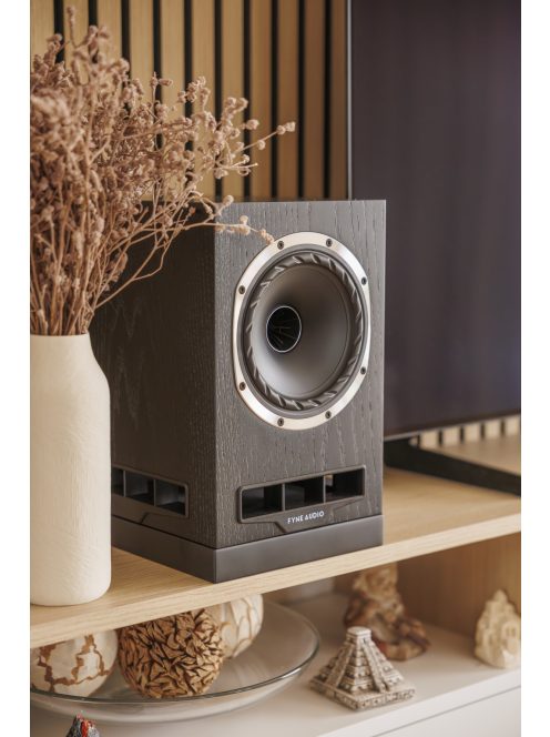 Fyne Audio F500S hangfalpár - polcra, állványra /fekete tölgy/