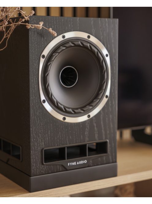 Fyne Audio F500S hangfalpár - polcra, állványra /fekete tölgy/