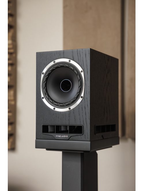 Fyne Audio F500S hangfalpár - polcra, állványra /fekete tölgy/