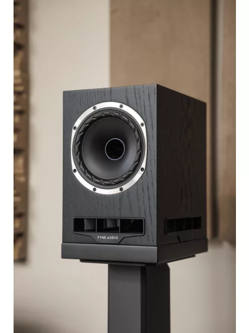 Fyne Audio F500S hangfalpár - polcra, állványra /fekete tölgy/