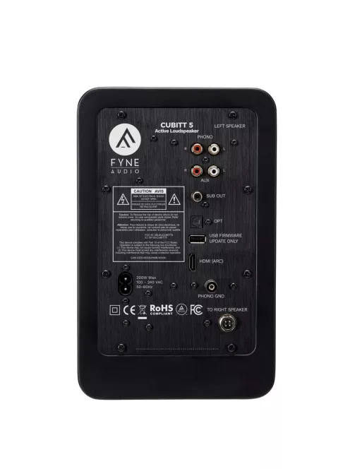 Fyne Audio CUBITT 5 - Aktív hangfal /fekete/