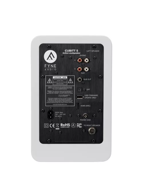 Fyne Audio CUBITT 5 - Aktív hangfal /fehér/
