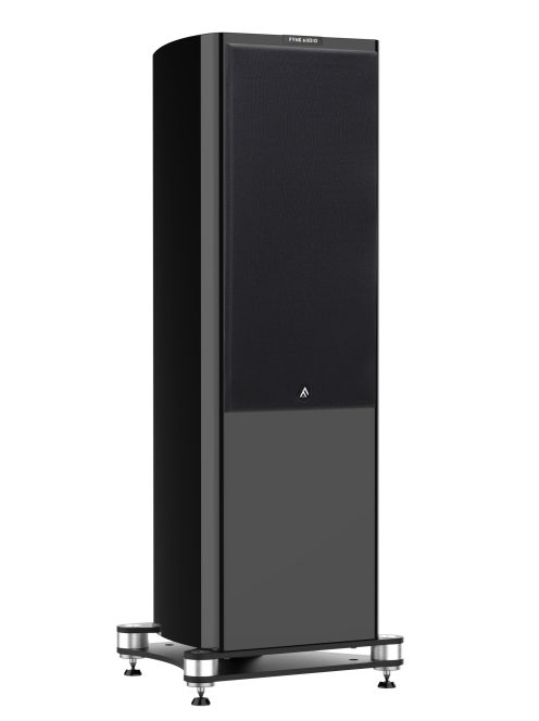 yne Audio F704 - hangfalpár 'facelift 2024' /zongoralakk fekete/