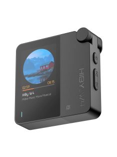   HiBy W4 - Hordozható D/A konverter és fejhallgató-erősítő /fekete/