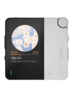   HiBy W4 - Hordozható D/A konverter és fejhallgató-erősítő /ezüst/