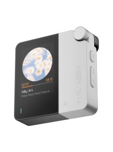   HiBy W4 - Hordozható D/A konverter és fejhallgató-erősítő /ezüst/