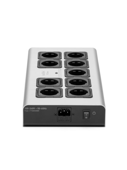 IsoTek V5 Corvus - tápelosztó és szűrő /ezüst/
