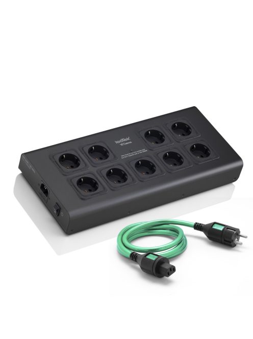 IsoTek V5 Corvus - tápelosztó és szűrő /fekete/