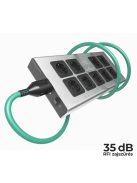 IsoTek V5 Corvus - tápelosztó és szűrő /fekete/