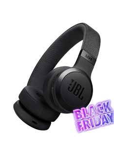 JBL LIVE 670NC zajszűrős bluetooth fejhallgató /Fekete/