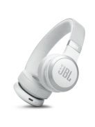 JBL LIVE 670NC zajszűrős bluetooth fejhallgató /Fehér/