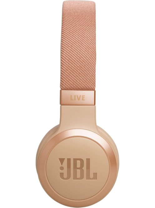 JBL LIVE 670NC zajszűrős bluetooth fejhallgató /Homok/