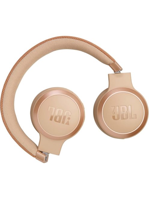 JBL LIVE 670NC zajszűrős bluetooth fejhallgató /Homok/