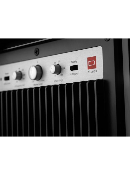 JL AUDIO Dominion D108 - aktív mélysugárzó /lakk fekete/