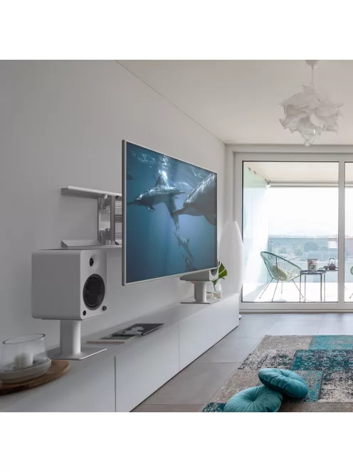Kanto Audio YU6 Aktív Bluetooth hangfal /Matt fehér/