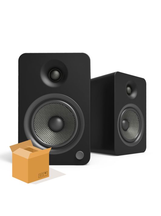 Kanto Audio YU6 Aktív Bluetooth hangfal /Matt fekete/ - Bontott csomagolás