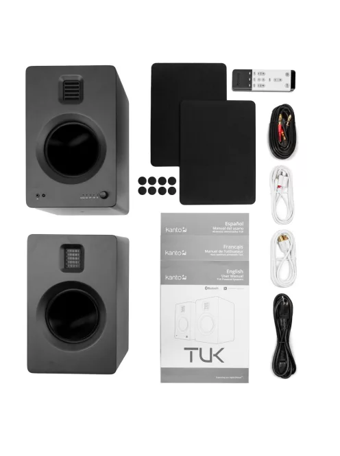 Kanto Audio TUK Aktív Bluetooth hangfal /Matt fekete/
