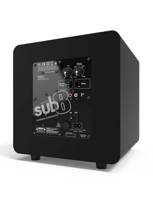 Kanto Audio SUB8 Aktív mélysugárzó /matt fekete/