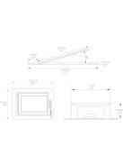 Kanto S2 hangfaltartó /fekete/