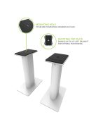 Kanto SP9W asztali hangszóró állvány /fekete/