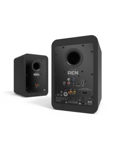   Kanto Audio REN - Aktív hangfal HDMI ARC, USB-C és Bluetooth csatlakozással /Matt fekete/