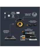 Lithe Audio Bluetooth Wireless 6.5" Aktív - beépíthető vezeték nélküli hangszóró