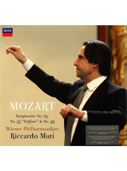 Riccardo Muti & Wiener Philharmoniker - Mozart Symphonies Nr. 25, 35 & 39