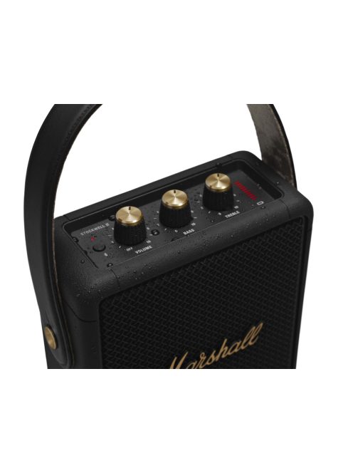 Marshall Stockwell II Bluetooth hangszóró fekete-bronz