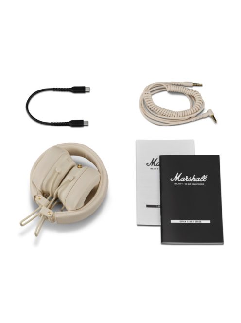 Marshall Major V - Bluetooth fejhallgató /Barna/