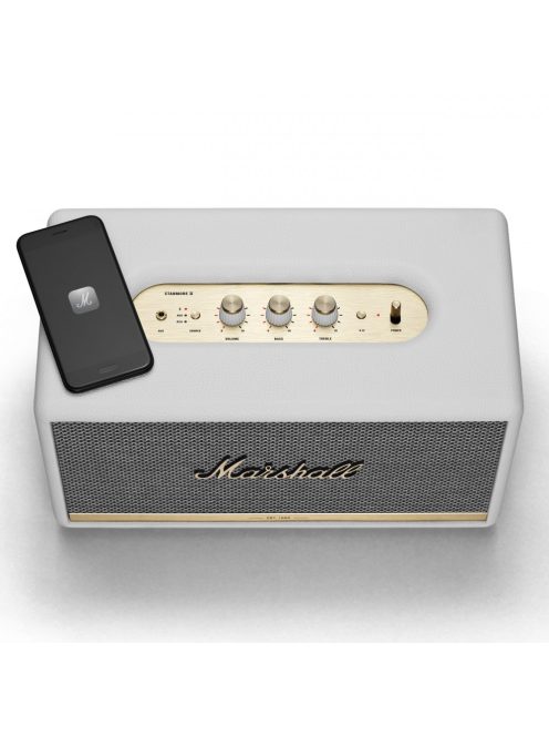 Marshall Stanmore II, Bluetooth hangszóró (fehér) - sérült  csomagolású termék