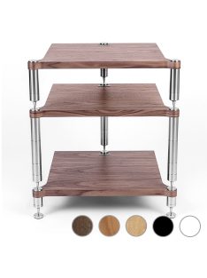   NEO Tripod HiFi állvány - acél lábakkal, lakkozott polcokkal /98-322 mm/