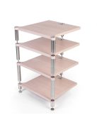 NEO Tripod HiFi állvány - Feketített Acél lábakkal, lakkozott polcokkal /98-322 mm/