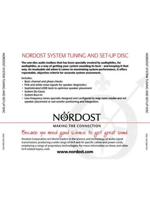 Nordost System Set-up & Tuning Disc