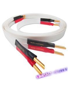   Nordost White Lightning hangfalkábel singled wired /2.5 méter Z banán dugó/