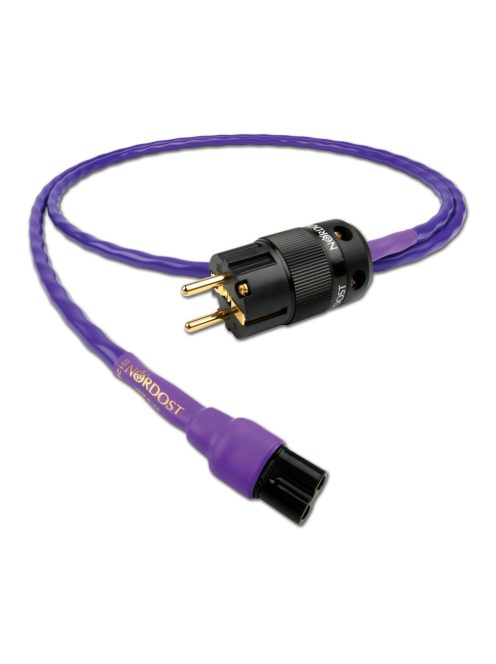 Nordost Purple Flare hálózati kábel Fig. 8-as csatlakozóval /1 méter/