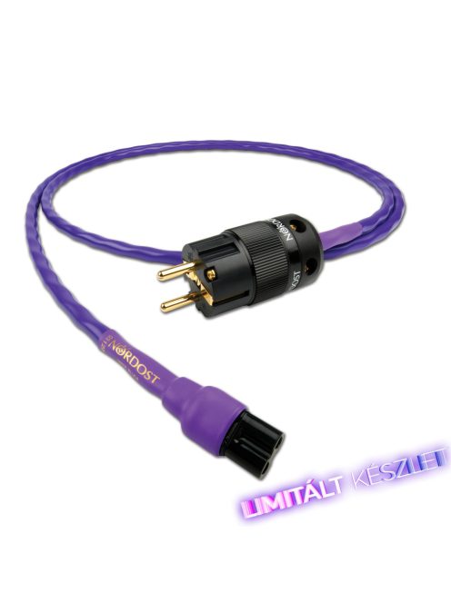 Nordost Purple Flare hálózati kábel Fig. 8-as csatlakozóval /2 méter/